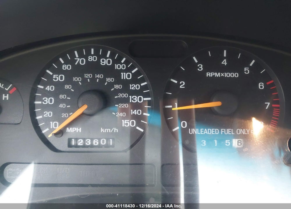 1998 FORD MUSTANG GT VIN: 1FAFP45XXWF215187