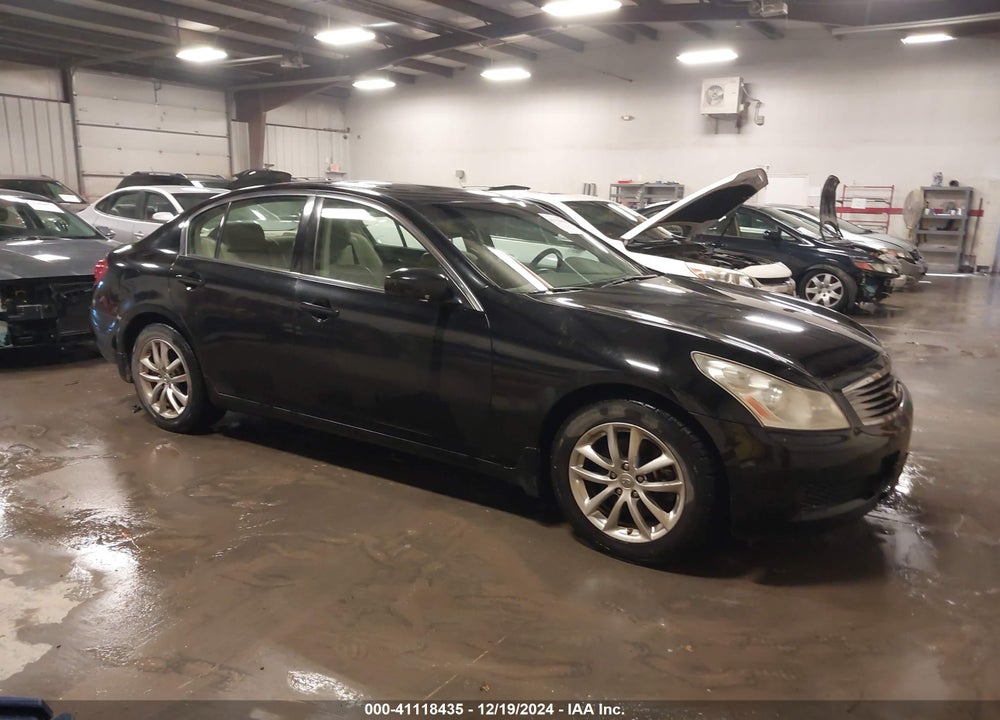 2007 INFINITI G35X VIN: JNKBV61F57M800276