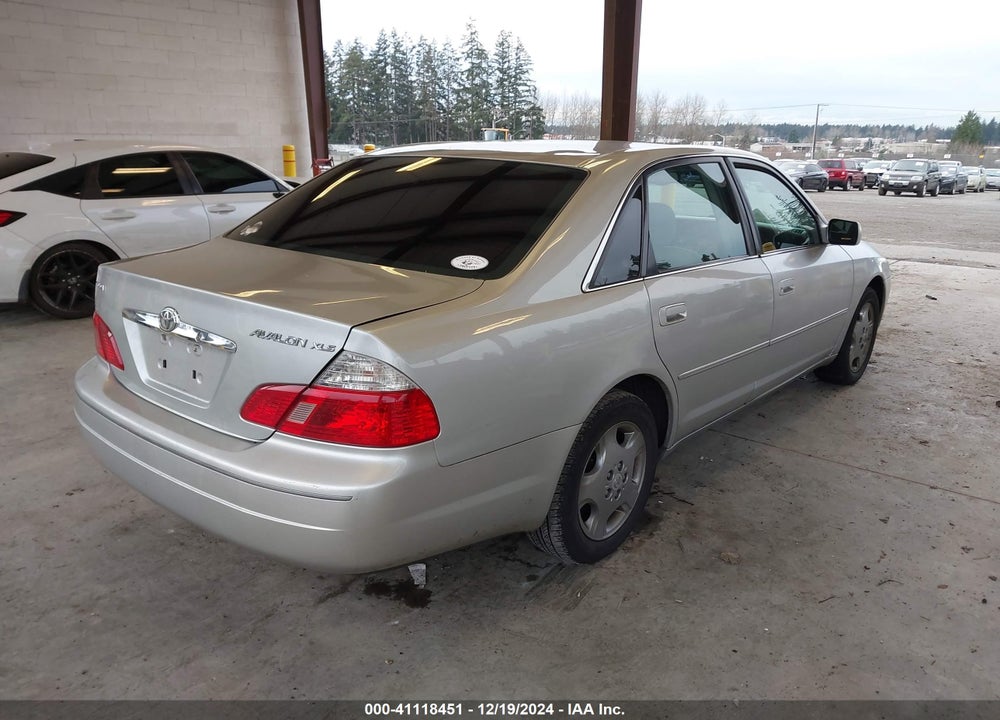 2004 TOYOTA AVALON XLS VIN: 4T1BF28B94U355770