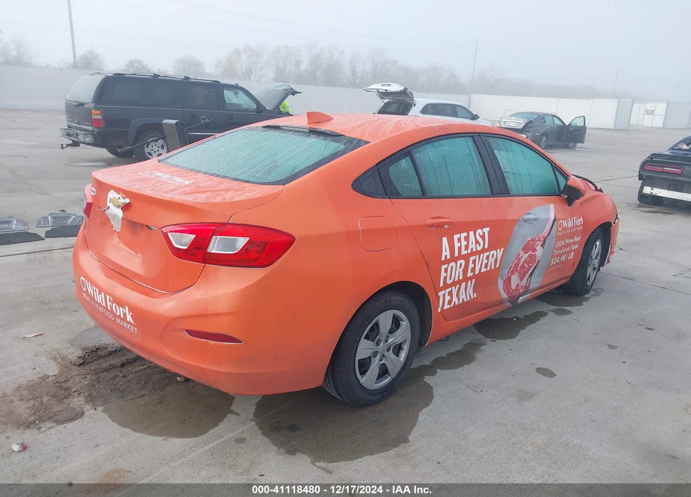2017 CHEVROLET CRUZE LS AUTO VIN: 1G1BC5SM8H7189781