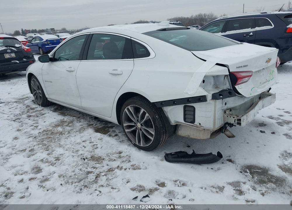 2021 CHEVROLET MALIBU FWD LT VIN: 1G1ZD5ST4MF013636