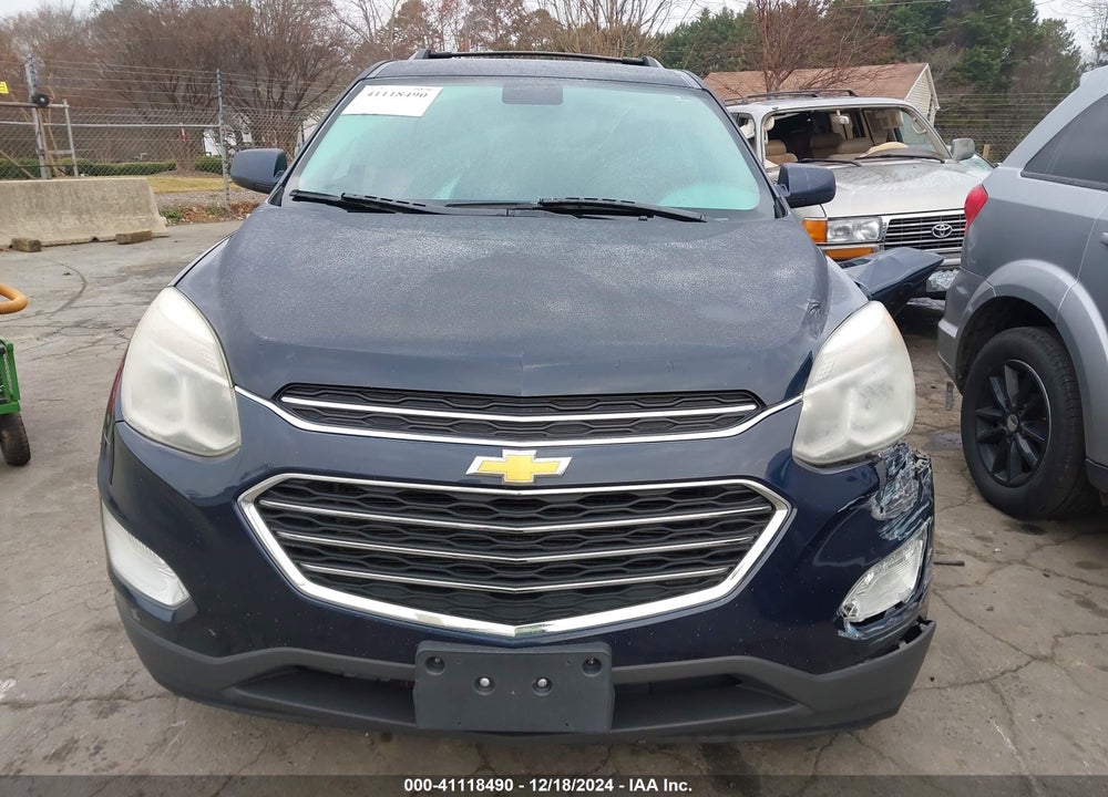 2016 CHEVROLET EQUINOX LT VIN: 2GNALCEK0G6341477