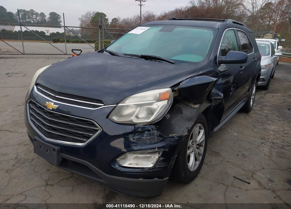 2016 CHEVROLET EQUINOX LT VIN: 2GNALCEK0G6341477