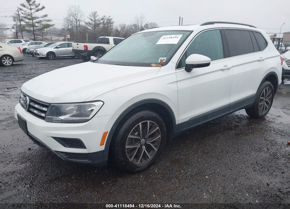 2021 VOLKSWAGEN TIGUAN 2.0T SE/2.0T SE R-LINE BLACK/2.0T SEL VIN: 3VV2B7AXXMM084436