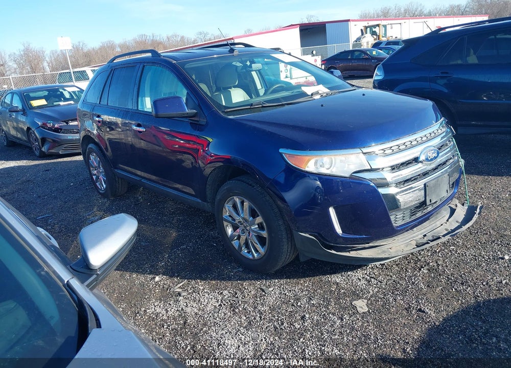 2011 FORD EDGE SEL VIN: 2FMDK3JCXBBA45725