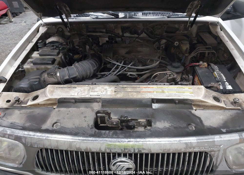 1998 MERCURY MOUNTAINEER VIN: 4M2ZU55P6WUJ30827