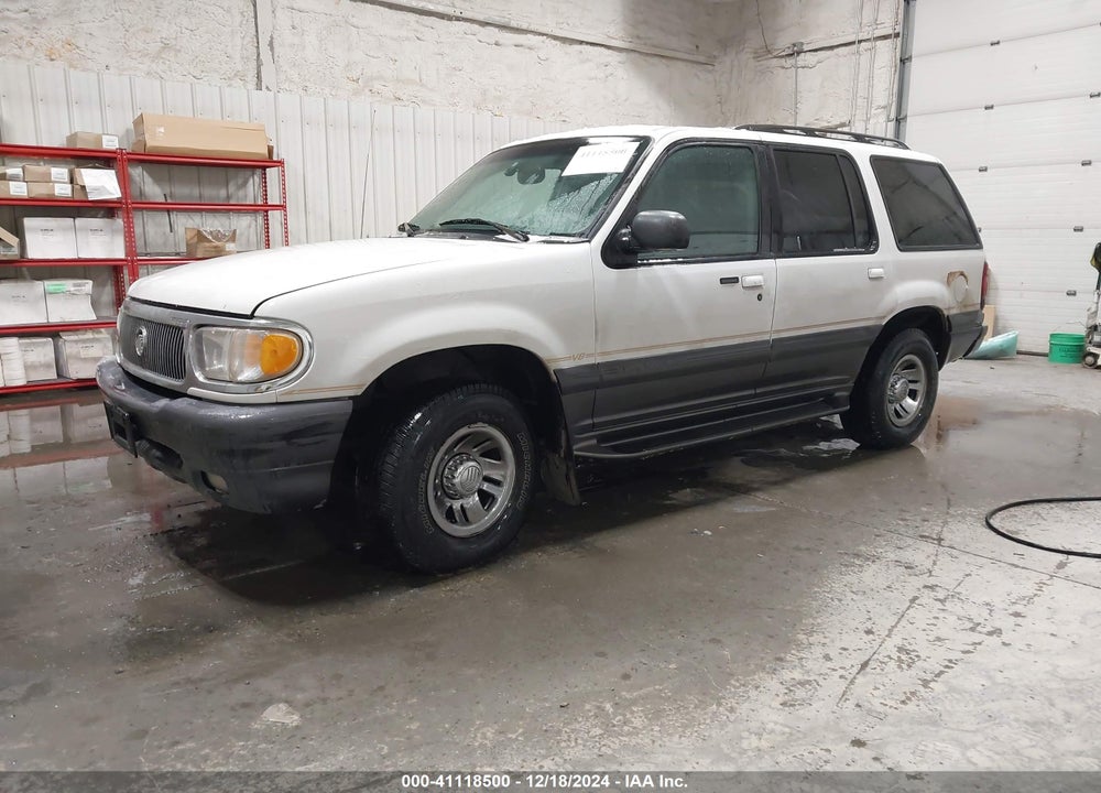 1998 MERCURY MOUNTAINEER VIN: 4M2ZU55P6WUJ30827