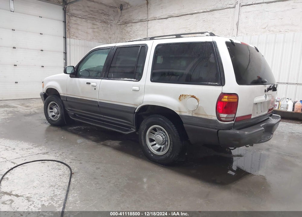 1998 MERCURY MOUNTAINEER VIN: 4M2ZU55P6WUJ30827