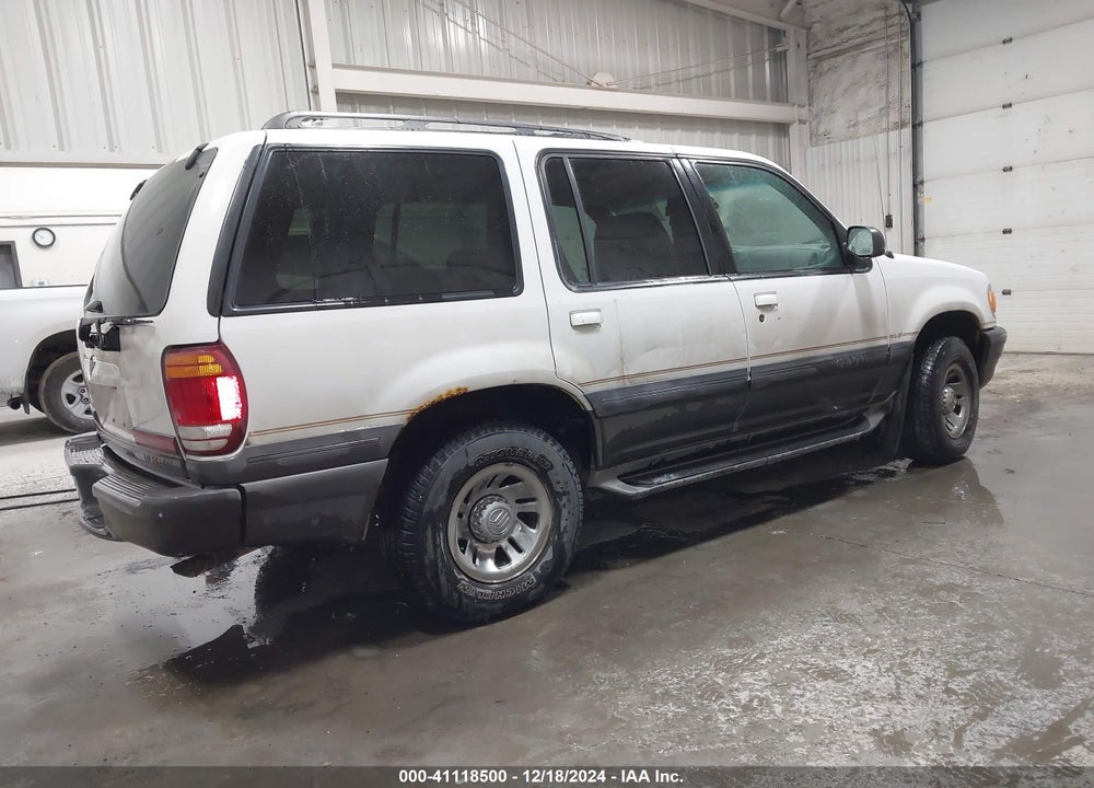 1998 MERCURY MOUNTAINEER VIN: 4M2ZU55P6WUJ30827