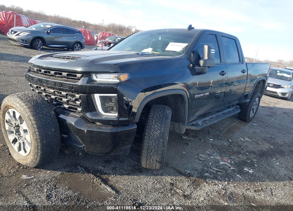 2022 CHEVROLET SILVERADO 2500HD 4WD STANDARD BED CUSTOM VIN: 1GC4YMEY4NF204305