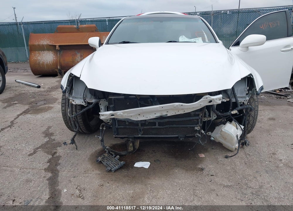 2012 LEXUS IS F VIN: JTHBP5C20C5010824
