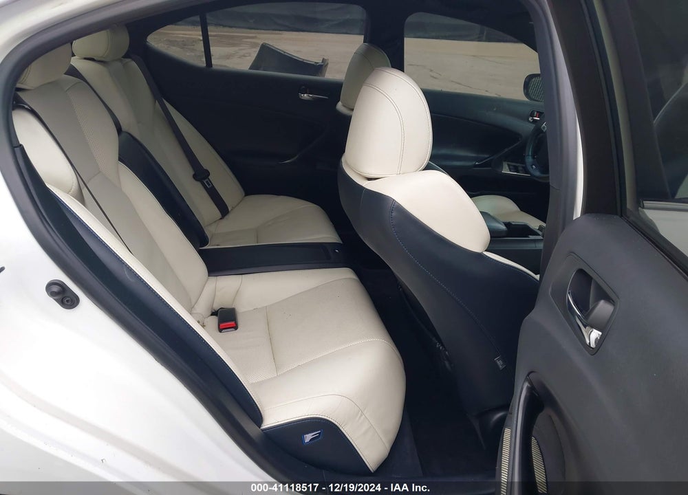 2012 LEXUS IS F VIN: JTHBP5C20C5010824