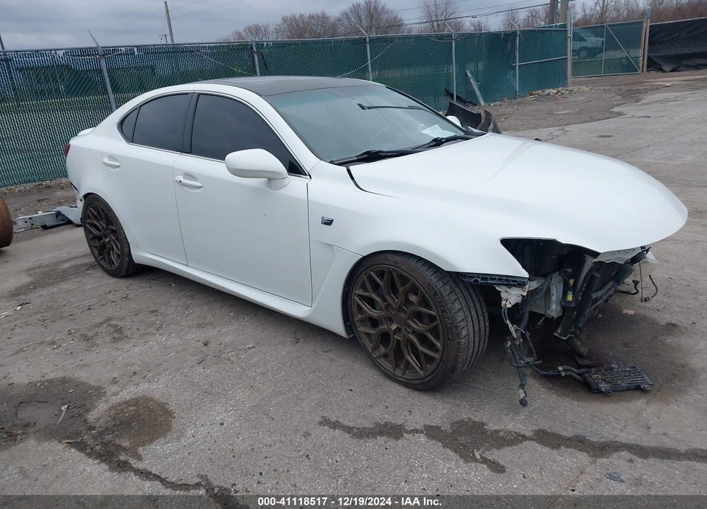 2012 LEXUS IS F VIN: JTHBP5C20C5010824