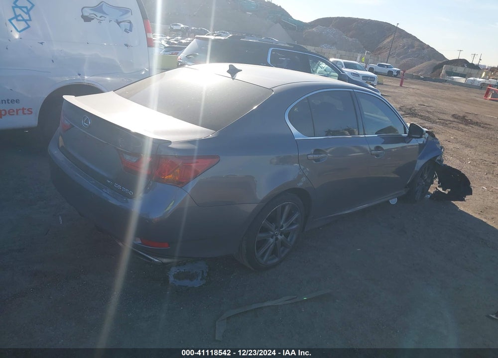 2013 LEXUS GS VIN: JTHCE1BL1D5007901