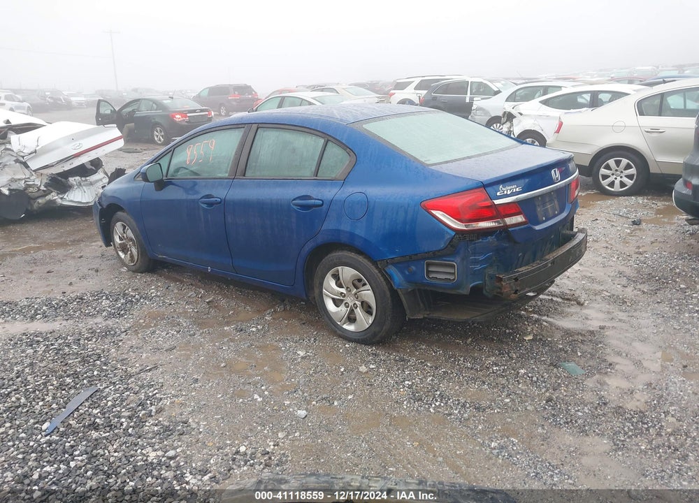 2014 HONDA CIVIC LX VIN: 19XFB2F5XEE268331