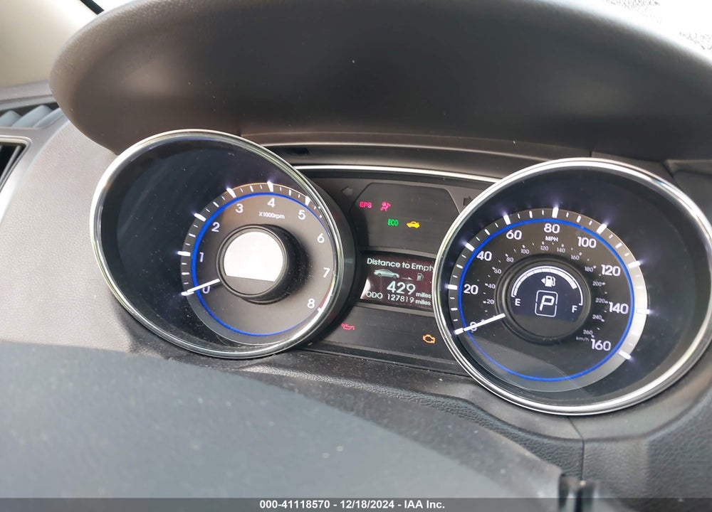 2013 HYUNDAI SONATA GLS VIN: 5NPEB4AC0DH766786