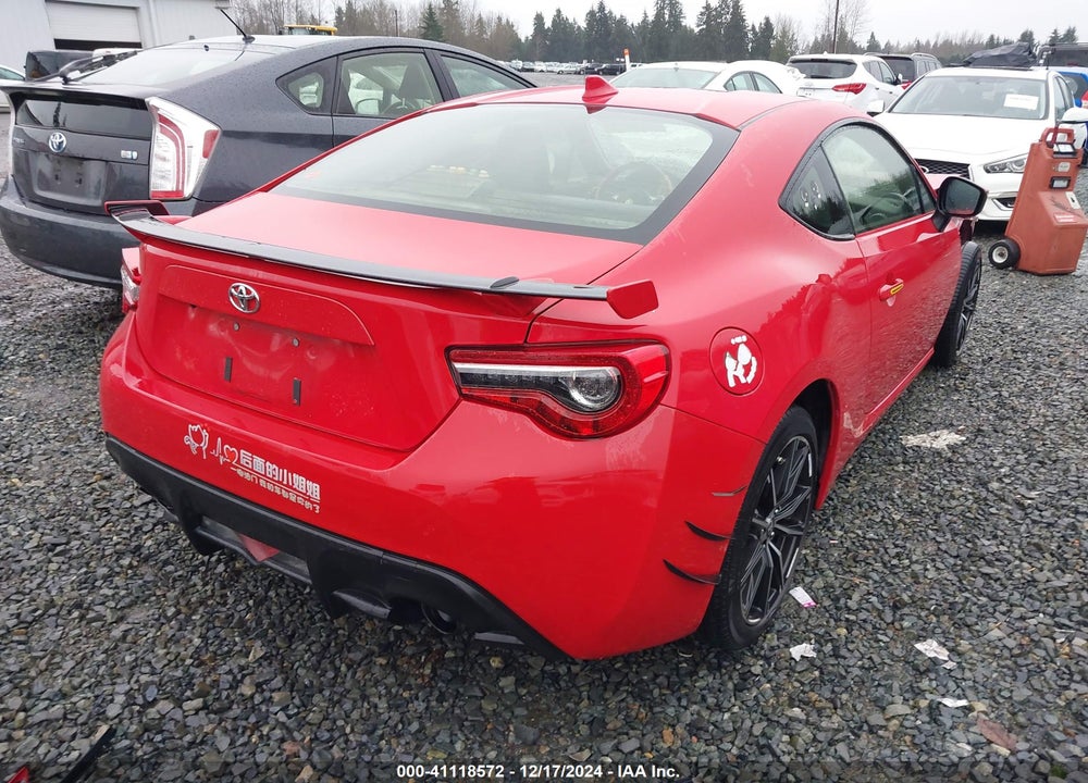 2019 TOYOTA 86 GT VIN: JF1ZNAE16K8703550