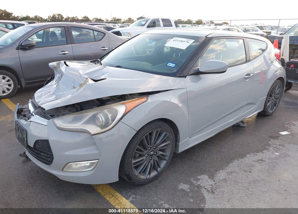 2013 HYUNDAI VELOSTER MIX VIN: KMHTC6AD3DU129854