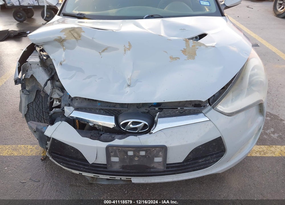 2013 HYUNDAI VELOSTER MIX VIN: KMHTC6AD3DU129854