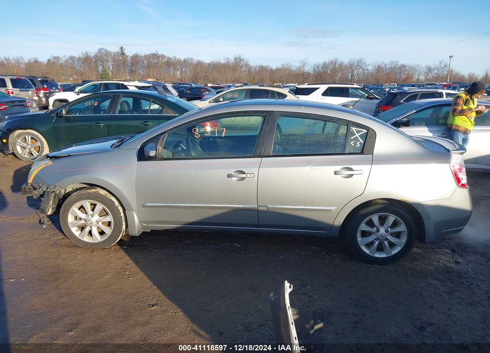 2011 NISSAN SENTRA 2.0SL VIN: 3N1AB6AP6BL682873