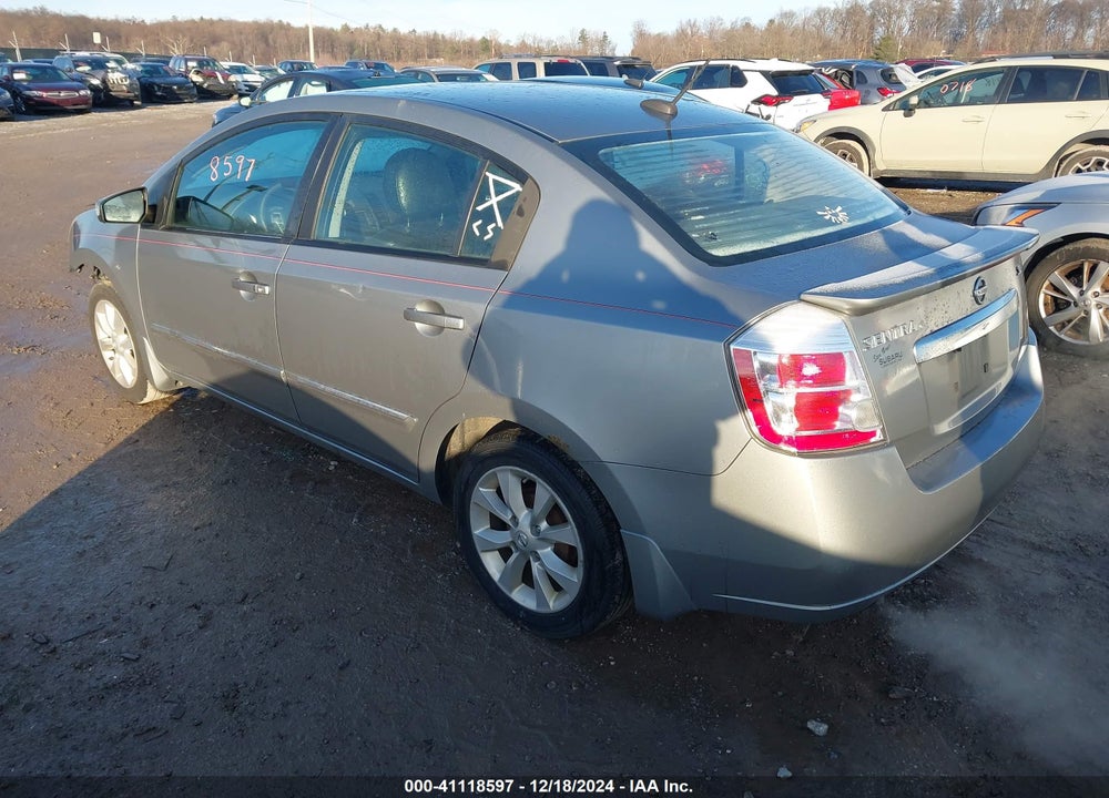2011 NISSAN SENTRA 2.0SL VIN: 3N1AB6AP6BL682873