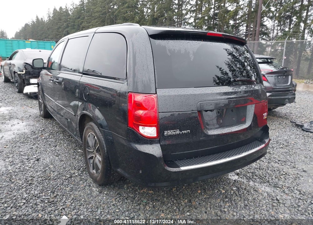 2016 DODGE GRAND CARAVAN R/T VIN: 2C4RDGEG5GR366515