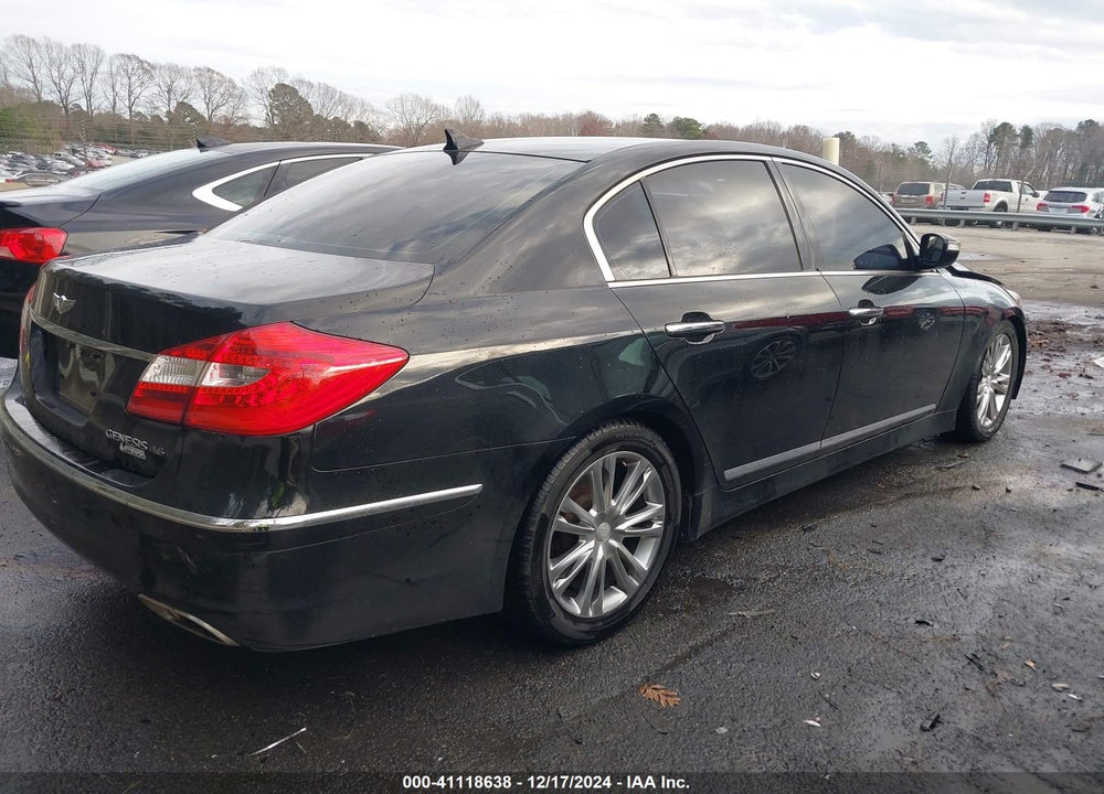 2012 HYUNDAI GENESIS 4.6 VIN: KMHGC4DF9CU180020