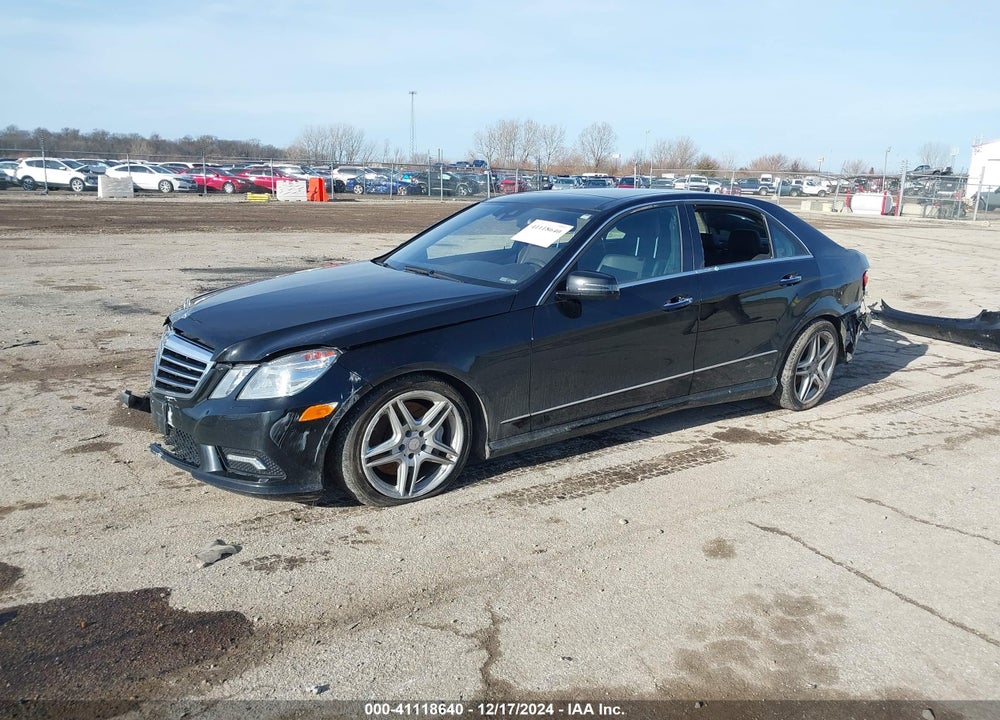 2011 MERCEDES-BENZ E 550 4MATIC VIN: WDDHF9AB0BA361320