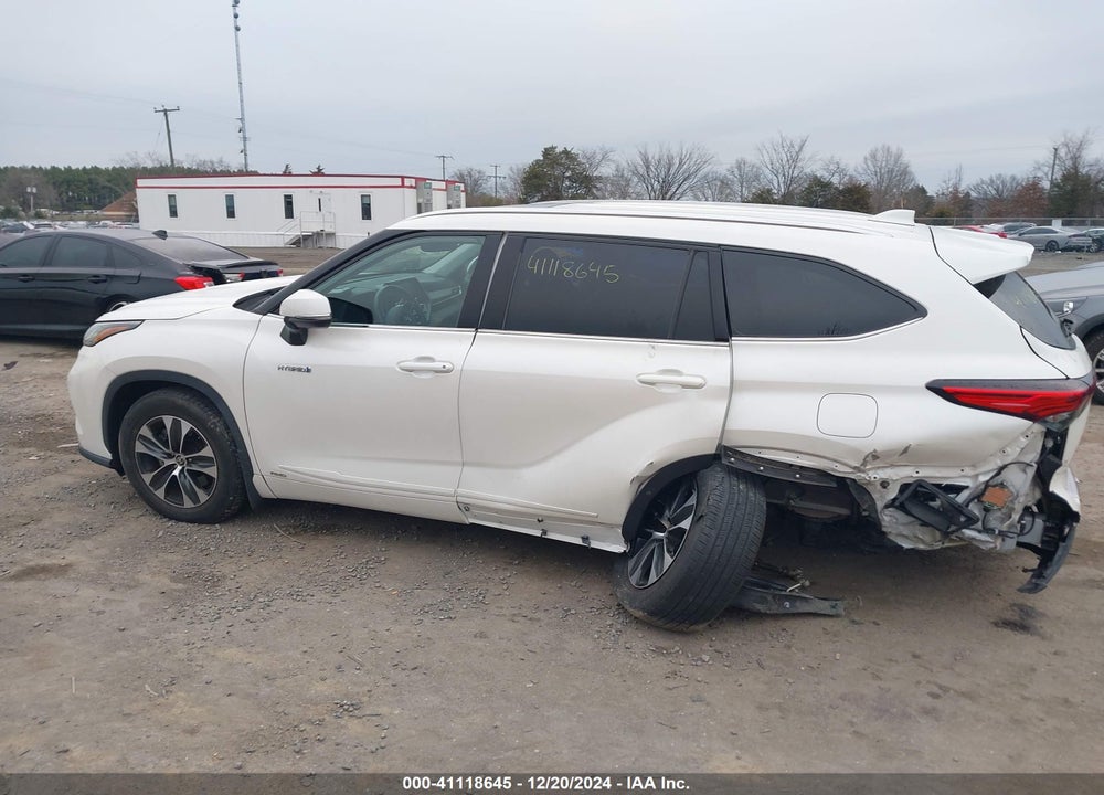 2020 TOYOTA HIGHLANDER HYBRID XLE VIN: 5TDHBRCH0LS509543