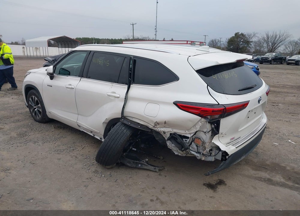 2020 TOYOTA HIGHLANDER HYBRID XLE VIN: 5TDHBRCH0LS509543