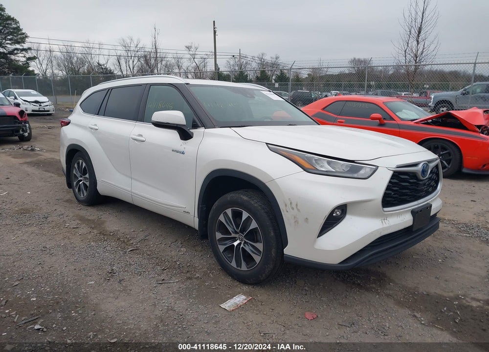 2020 TOYOTA HIGHLANDER HYBRID XLE VIN: 5TDHBRCH0LS509543