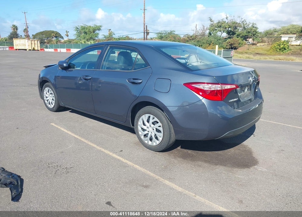 2019 TOYOTA COROLLA LE VIN: 5YFBURHE5KP943558
