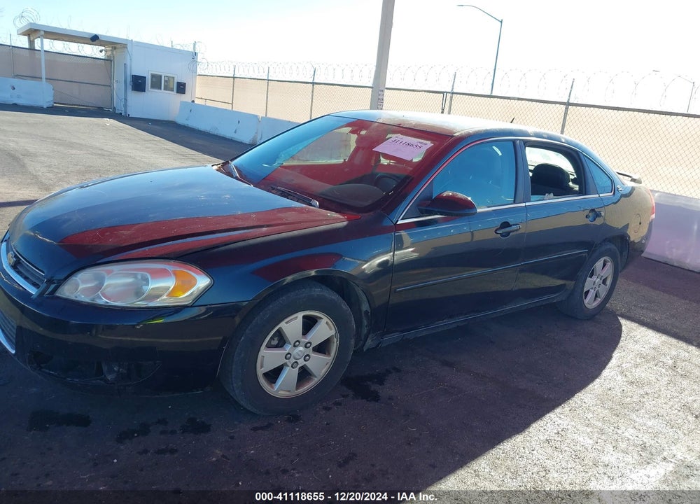 2008 CHEVROLET IMPALA LT VIN: 2G1WT58K981245067