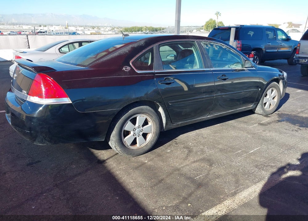 2008 CHEVROLET IMPALA LT VIN: 2G1WT58K981245067