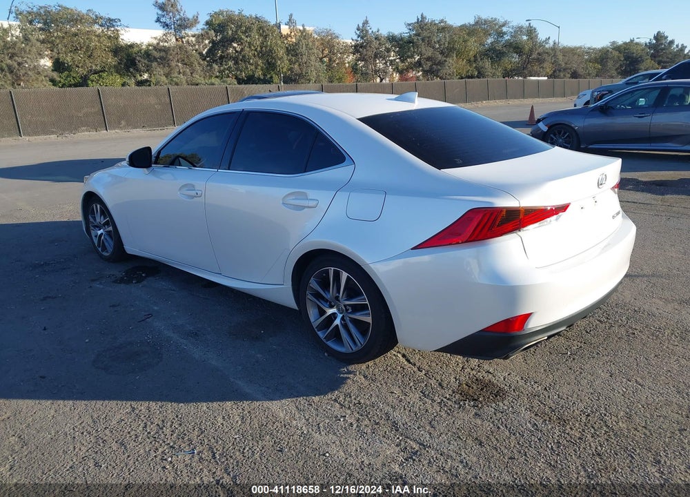 2018 LEXUS IS VIN: JTHBA1D21J5074277