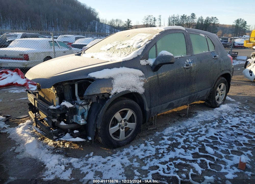 2016 CHEVROLET TRAX VIN: 3GNCJNSB0GL245942