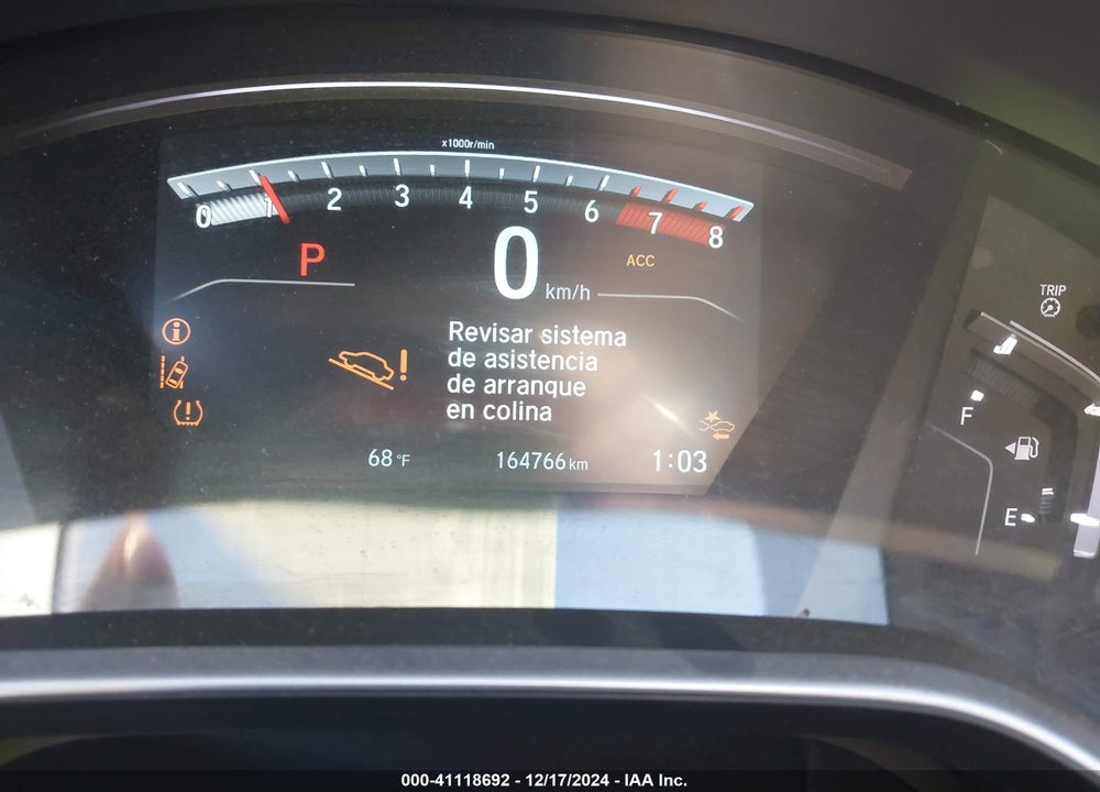 2017 HONDA CR-V TOURING VIN: 7FARW1H98HE028760