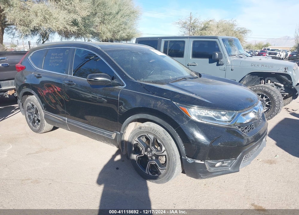 2017 HONDA CR-V TOURING VIN: 7FARW1H98HE028760
