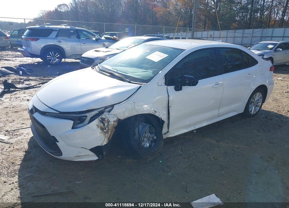 2024 TOYOTA COROLLA HYBRID LE VIN: JTDBCMFE5R3039589