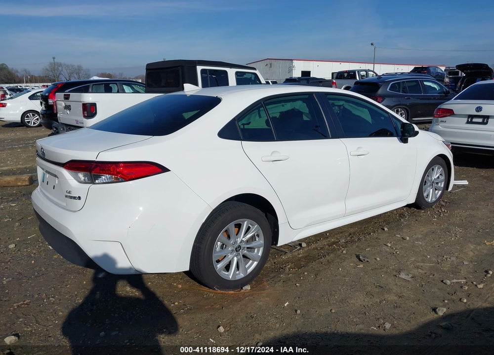 2024 TOYOTA COROLLA HYBRID LE VIN: JTDBCMFE5R3039589