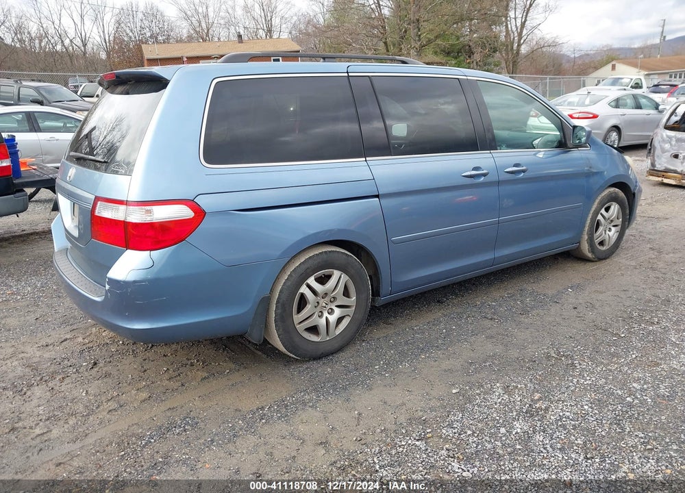 2006 HONDA ODYSSEY EX-L VIN: 5FNRL38696B031072