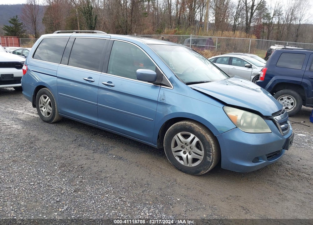 2006 HONDA ODYSSEY EX-L VIN: 5FNRL38696B031072