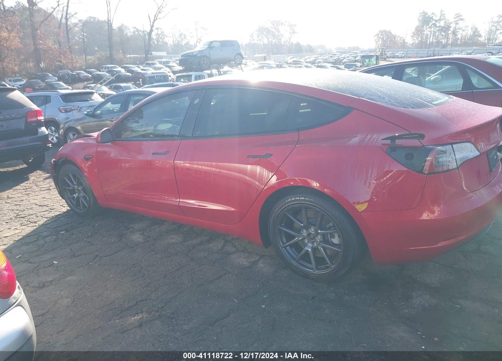 2022 TESLA MODEL 3 VIN: 5YJ3E1EA9NF189441
