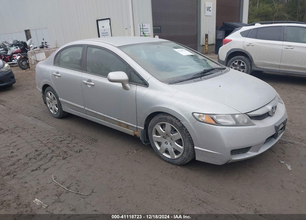 2010 HONDA CIVIC LX VIN: 2HGFA1E55AH516497