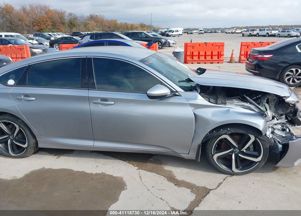 2019 HONDA ACCORD SPORT VIN: 1HGCV1F3XKA016596