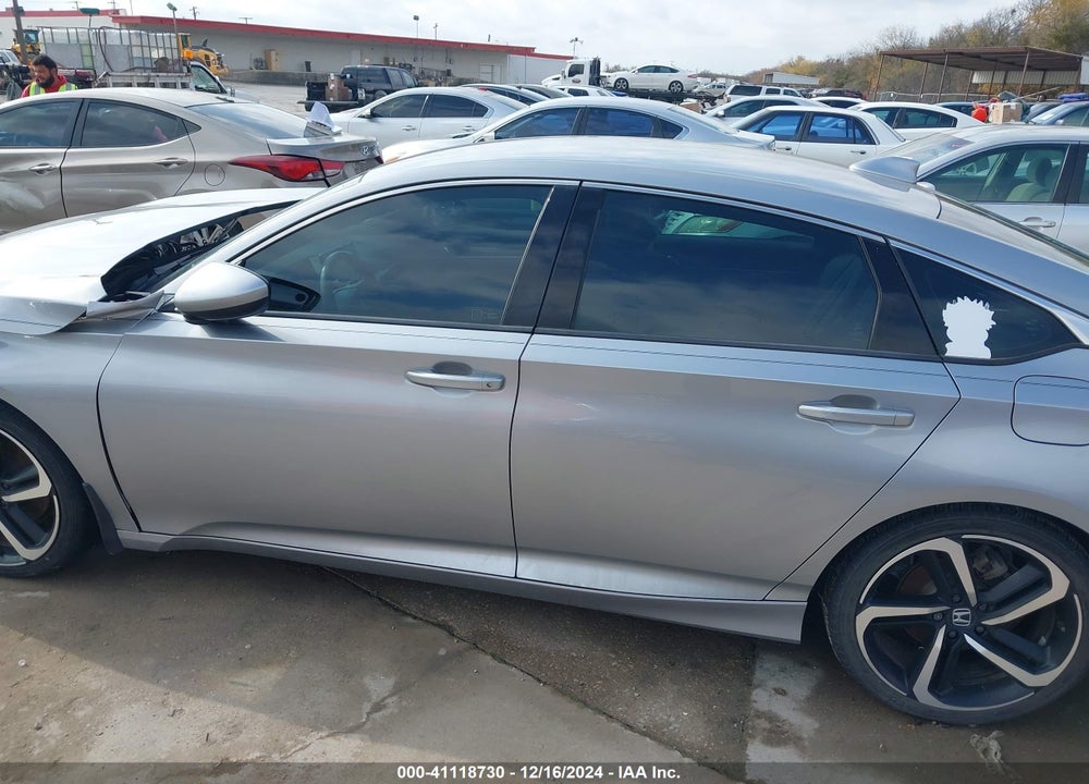2019 HONDA ACCORD SPORT VIN: 1HGCV1F3XKA016596