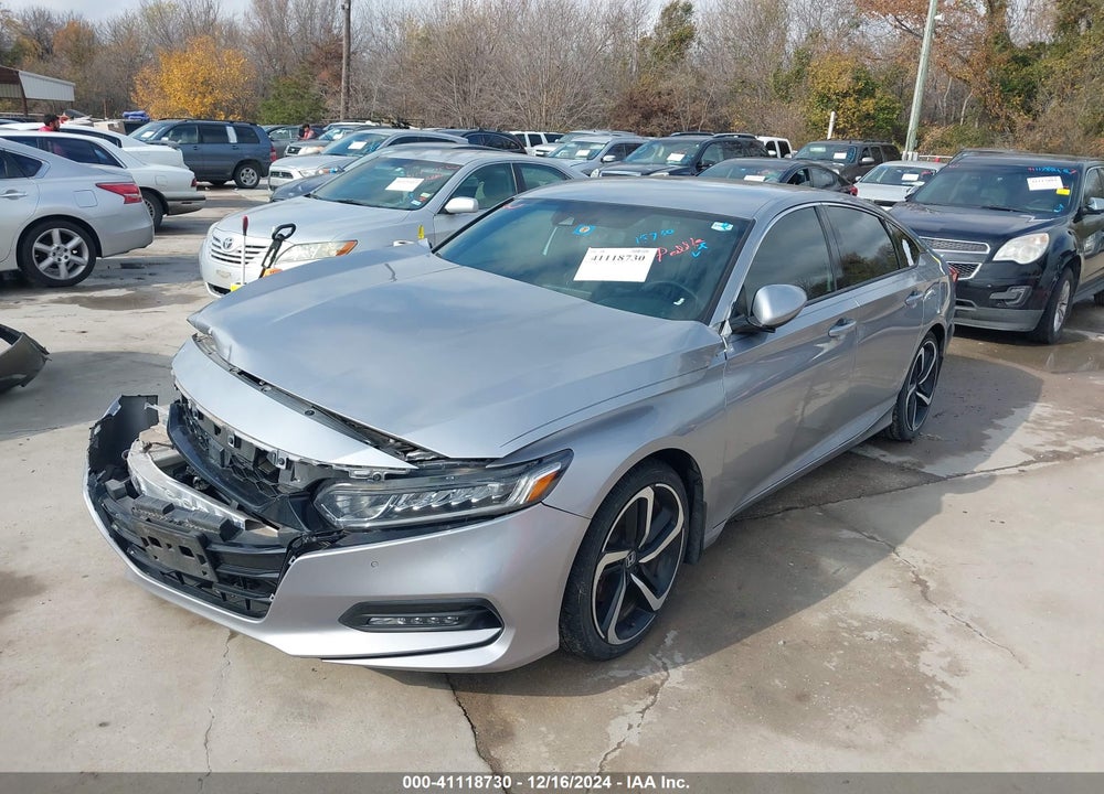 2019 HONDA ACCORD SPORT VIN: 1HGCV1F3XKA016596