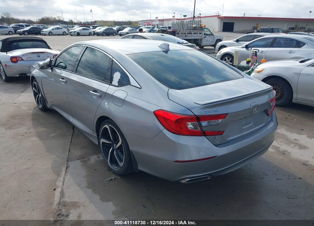 2019 HONDA ACCORD SPORT VIN: 1HGCV1F3XKA016596