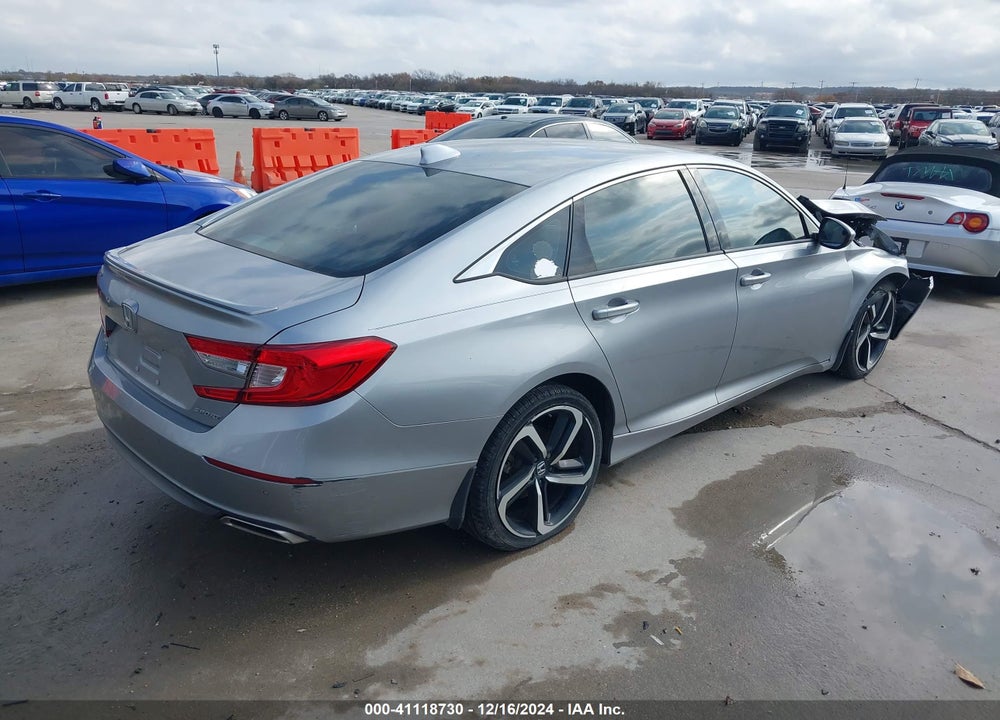 2019 HONDA ACCORD SPORT VIN: 1HGCV1F3XKA016596