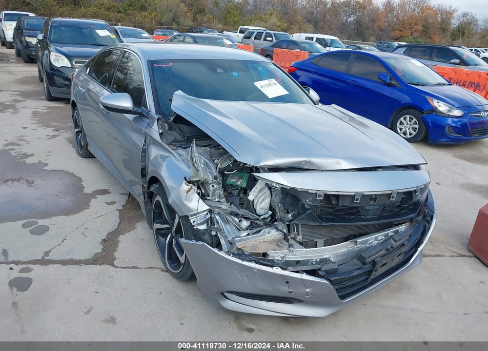 2019 HONDA ACCORD SPORT VIN: 1HGCV1F3XKA016596